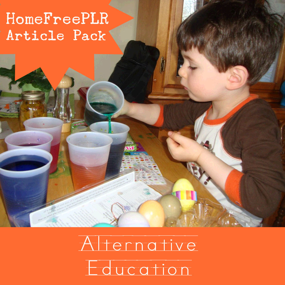 alternative education homeschool plr