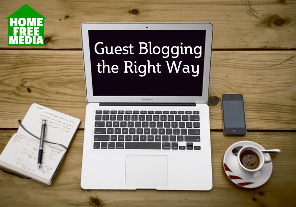 Guest Blogging the Right Way