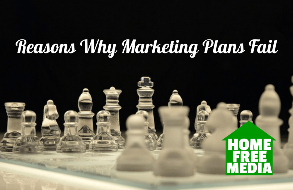 Reasons Why Marketing Plans Fail