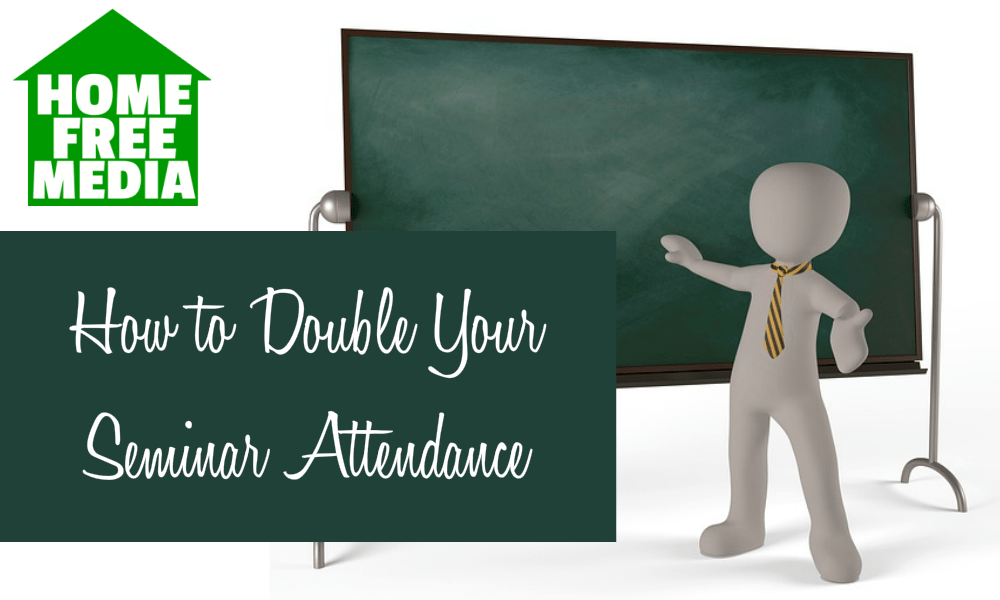 How to Double Your Seminar Attendance