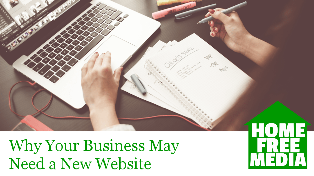 why your business may need a new website