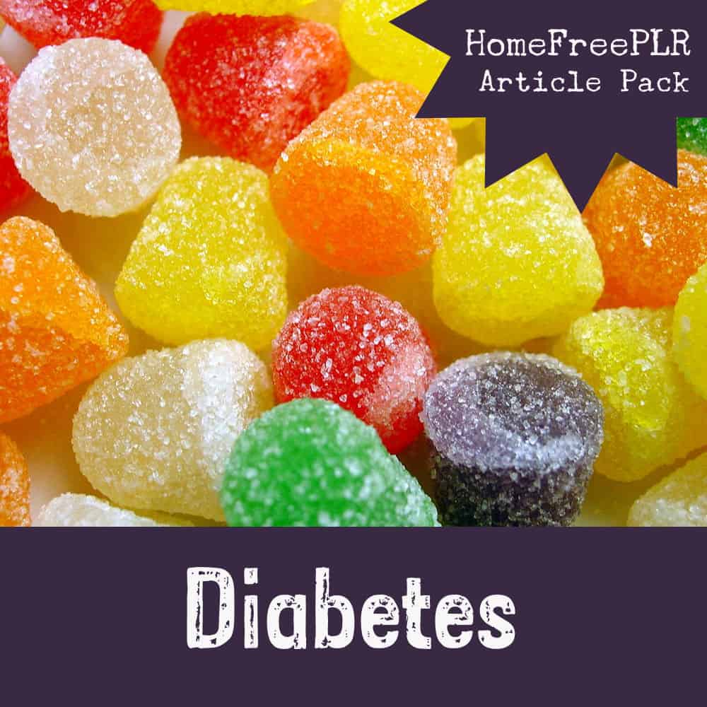 diabetes plr articles