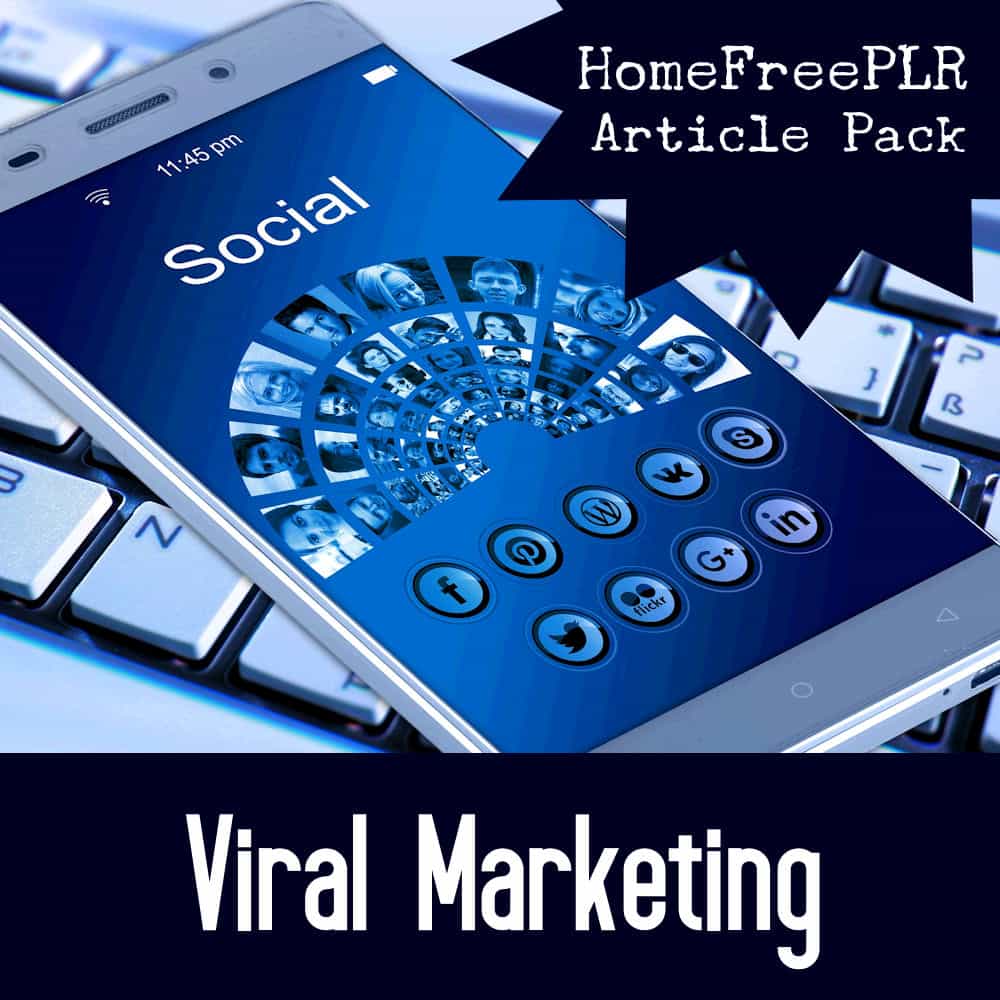 viral marketing plr articles