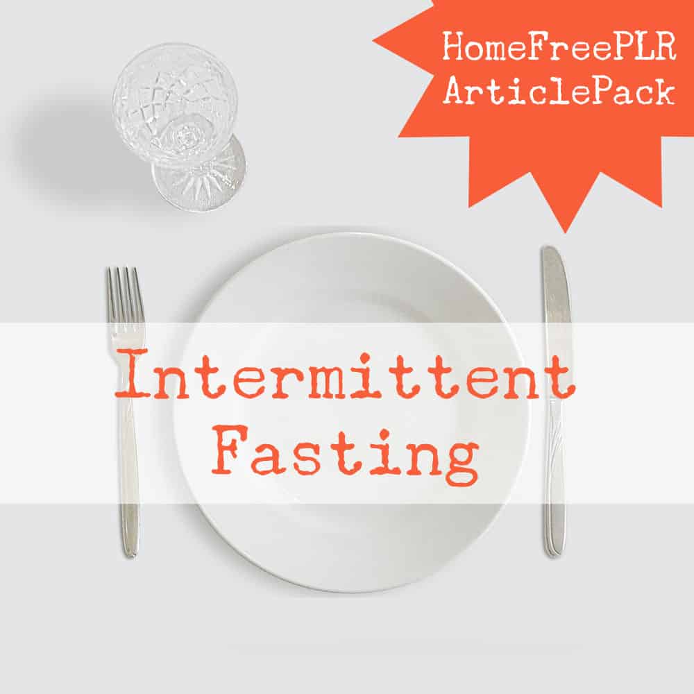intermittent fasting plr