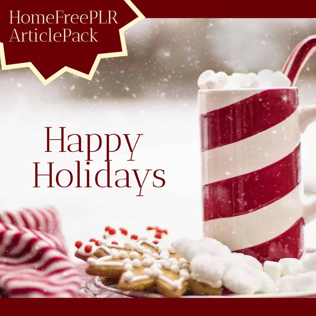 Holiday PLR Article Pack